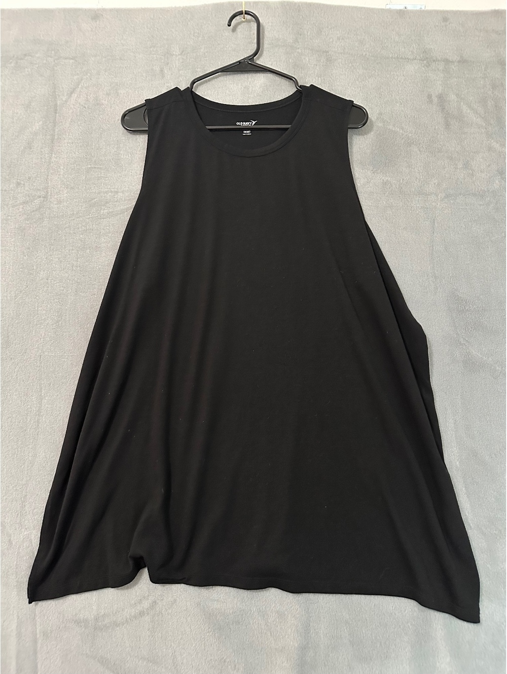 Old Navy Active Go-Dry Black Tunic Tank Women XXL